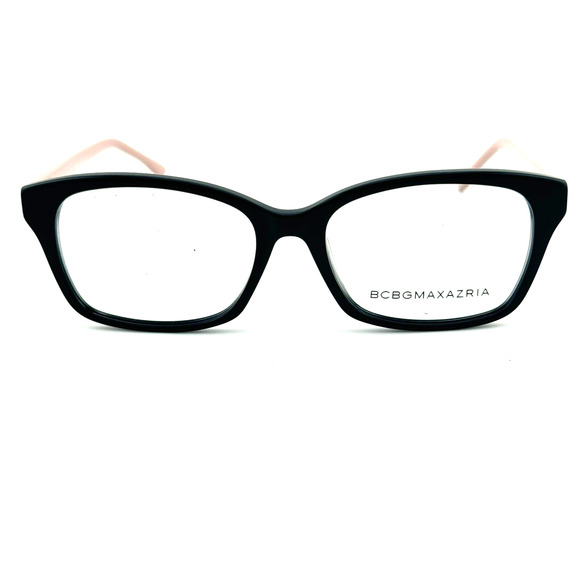 BCBGMAXAZRIA MERISSA Black 53/16/140 Eyeglass Frame Designer NWOT H12741 - Picture 1 of 7